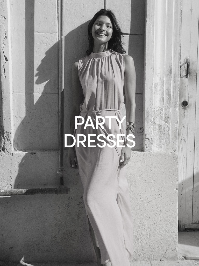 Girl in party dress