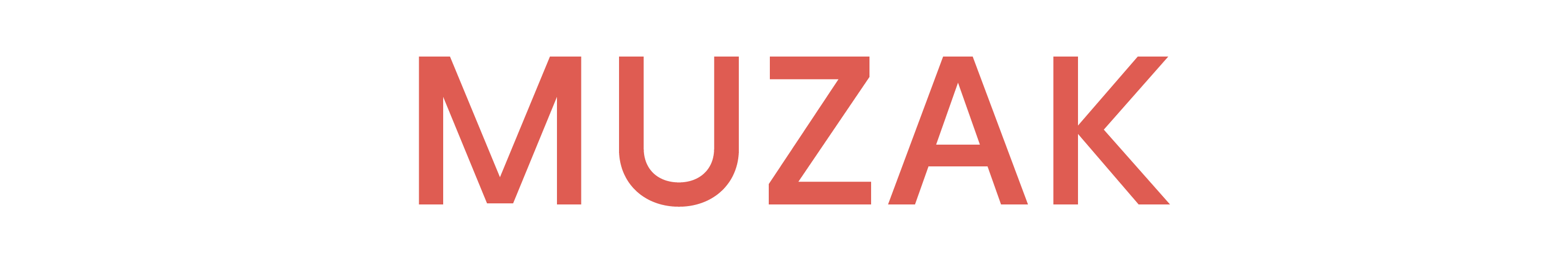 Red headline saying Muzak